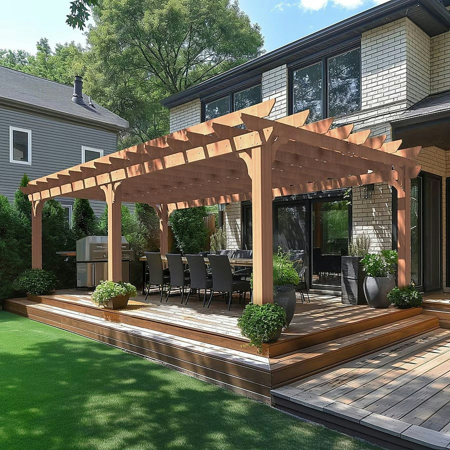 Comment aménager l'espace sous sa pergola ?