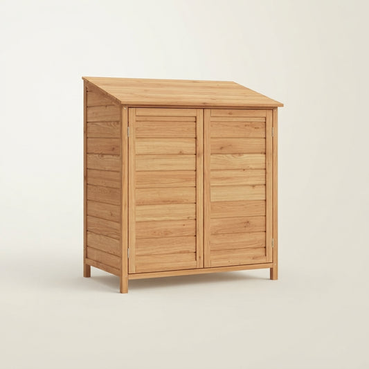 Abri de Jardin en Bois Massif – 102 × 52 × 112 cm