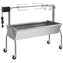 Barbecue Électrique d’Extérieur – Grill à Cochon de Lait en Métal Robuste