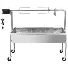 Barbecue Électrique d’Extérieur – Grill à Cochon de Lait en Métal Robuste